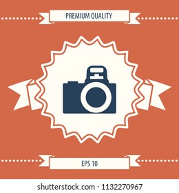 Camera symbol icon