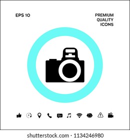 Camera symbol icon