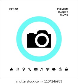 Camera symbol icon