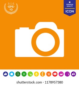 Camera symbol icon