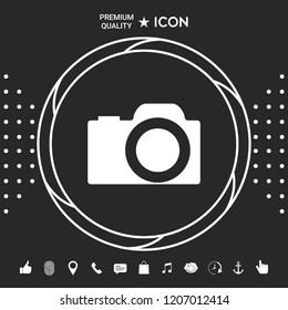 Camera symbol icon