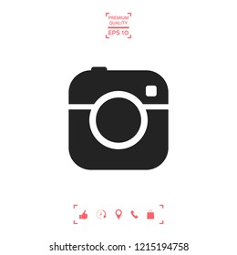Camera symbol icon