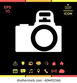 Camera symbol icon