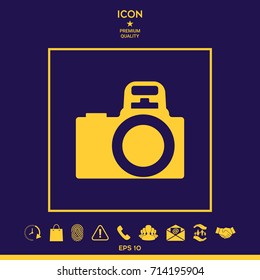 Camera symbol icon