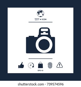 Camera symbol icon