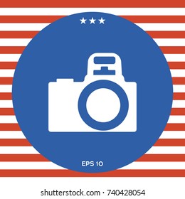 Camera symbol icon