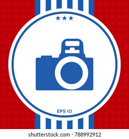 Camera symbol icon