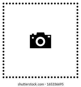 Camera Symbol On White Background 