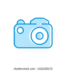 camera symbol vector icon