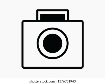Camera symbol for your web site design
