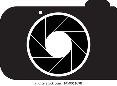 Camera symbol for your web site design, logo, app, UI. Camera Icon in trendy flat style isolated on white background. Vector illustration