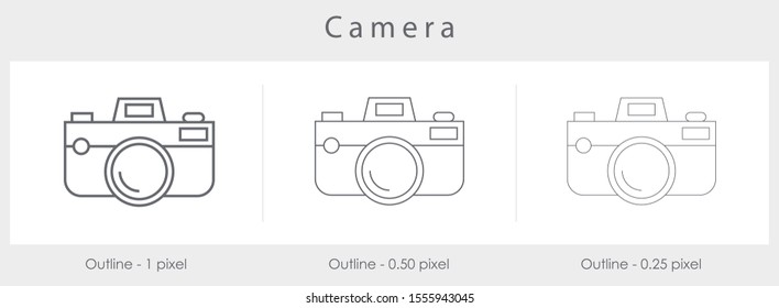 Camera symbol for your web site design, logo, app, UI. Vector illustration, EPS10.
