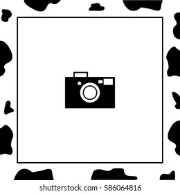 Camera symbol for your web site design, logo, app, UI. Vector Icon. 