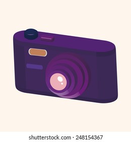 camera theme elements vector,eps