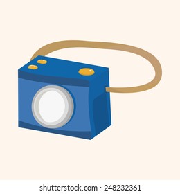 camera theme elements vector,eps