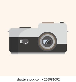 camera theme elements vector,eps