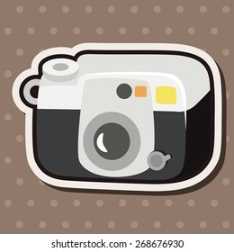 camera theme elements vector,eps