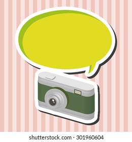 camera theme elements vector,eps