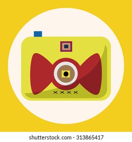 camera theme elements vector,eps
