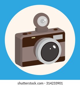 camera theme elements vector,eps