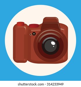 camera theme elements vector,eps