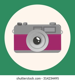 camera theme elements vector,eps