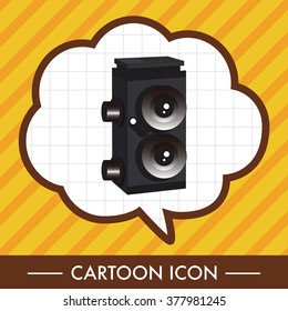 camera theme elements vector,eps