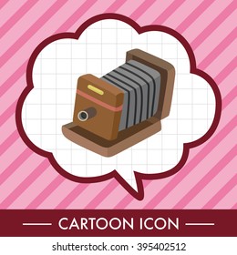 camera theme elements vector,eps