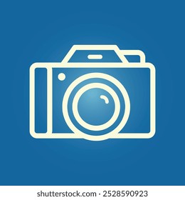 Camera trendy artwork pretty abstract vector illustration colorful useful design.eps