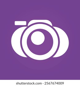 Camera trendy artwork pretty abstract vector illustration colorful valuable design.eps