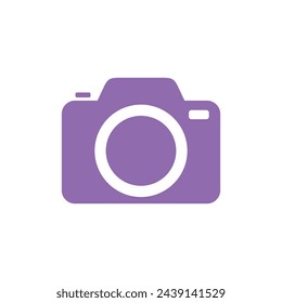 Camera Trendy Icon Vector Template Illustration Logo Design