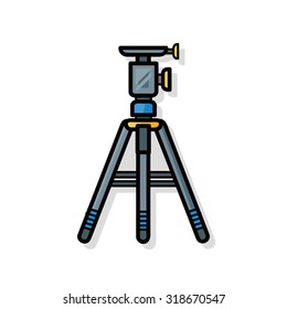 Camera tripods doodle