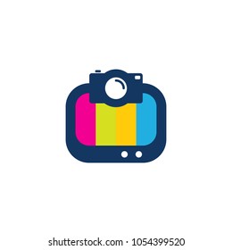 Camera Tv Logo Icon Design