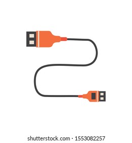 Camera usb icon design, Device gadget technology photography equipment digital and photo theme Vector illustration