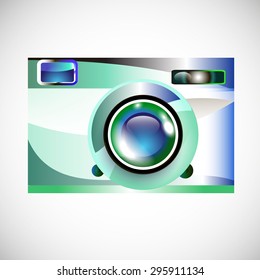 camera vector digital black lens focus photographer