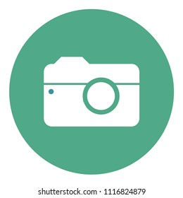 camera  vector flat icon
