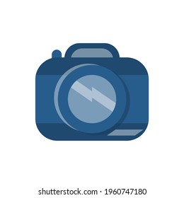 camera vector flat style concept