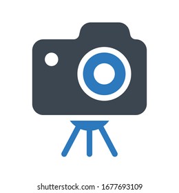 Bildfarbsymbol der Vektorillustration 