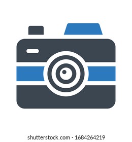 Bildfarbsymbol der Vektorillustration 