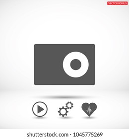 Camera  vector icon