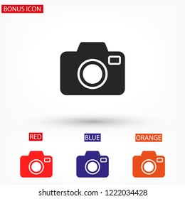 Camera  vector icon