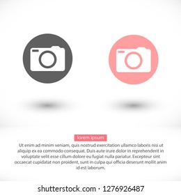 Camera Vector icon