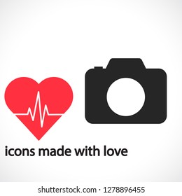 Camera  vector icon