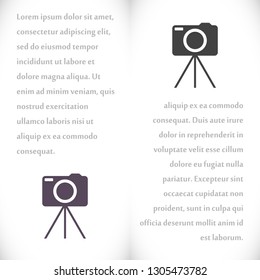 Camera Vector icon