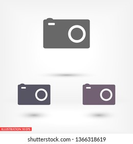 Camera  vector icon