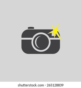 Camera vector icon 