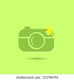 Camera vector icon 