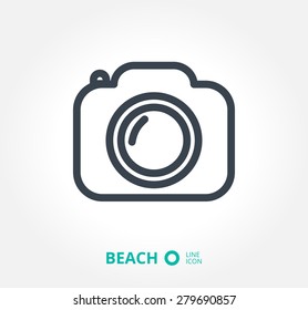 a camera vector icon