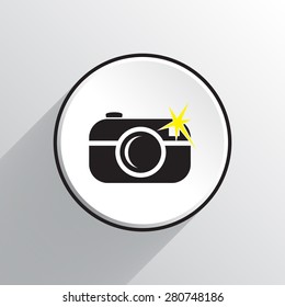 Camera vector icon 