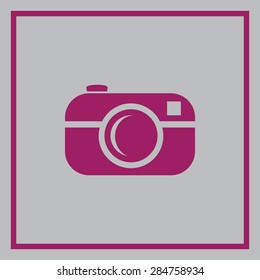 Camera vector icon 